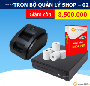 TRỌN BỘ PHẦN MỀM TÍNH TIỀN – CNV SHOP 02