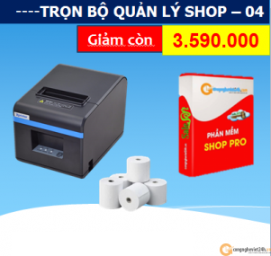 Trọn Bộ Phần Mềm Tính Tiền – CNV SHOP 04