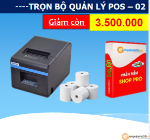 Trọn Bộ Phần Mềm Tính Tiền Nhà Hàng, Cafe - CNV 02