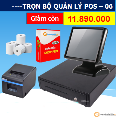 TRỌN BỘ PHẦN MỀM TÍNH TIỀN NHÀ HÀNG, CAFE – CNV 06