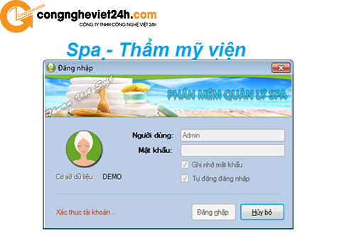 Phần mềm quản lý Spa – Thẩm mỹ viện