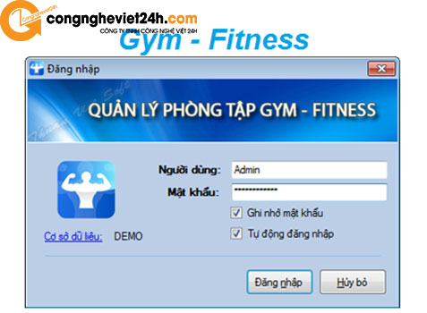 Phần mềm quản lý phòng Gym – Fitness
