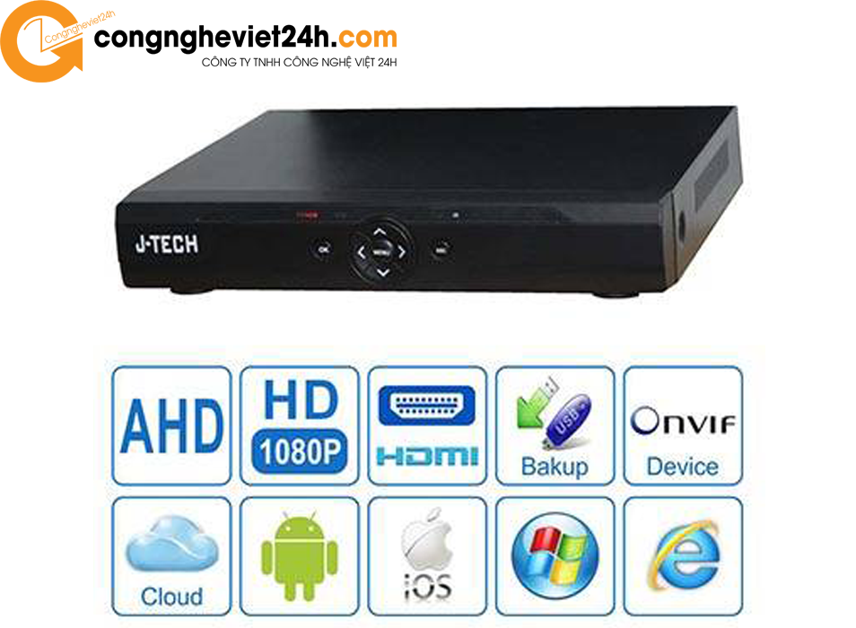 ĐẦU GHI HÌNH AHD J-TECH AHD8108 ( 8 KÊNH )