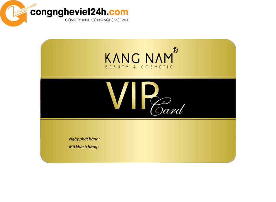 In thẻ VIP - Khách Hàng Thân Thiết