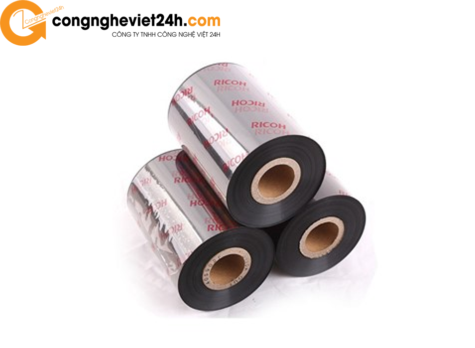 Ribbon Mực in mã vạch Resin Ricoh B120CG 110x300m