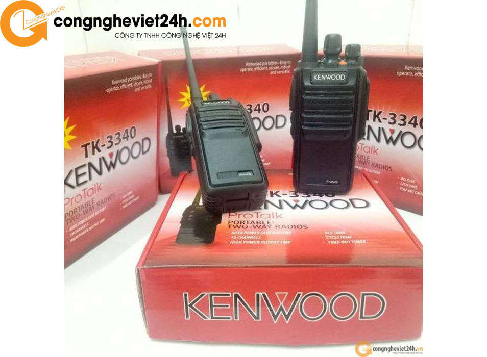 Bộ Đàm Kenwood TK 3340 (có còi báo động)